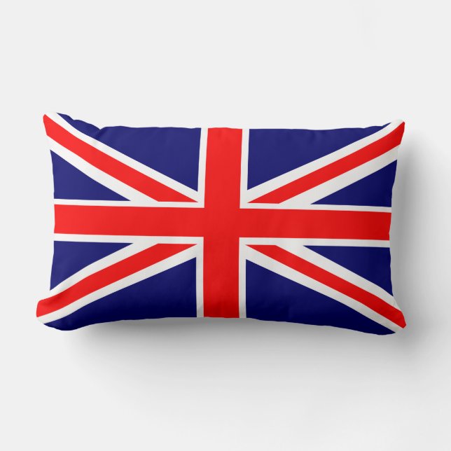 Union Jack Lumbar Pillow (Front)