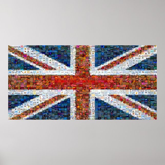 Union Jack Montage Poster (Front)