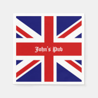 Union Jack Personalized British Pub