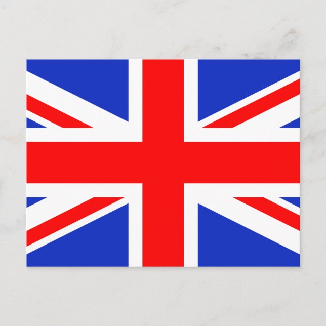 "UNION JACK" POSTCARD (Front)