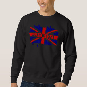 Union Jack Queen's Platinum Jubilee 2022 Uk Britis Sweatshirt
