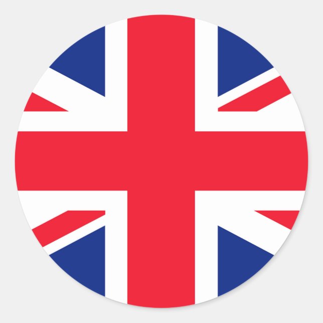 Union Jack Sticker (Front)
