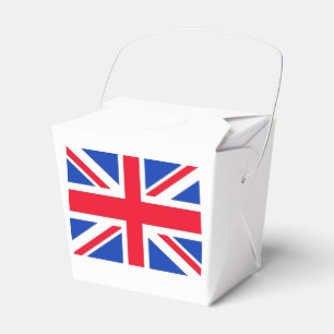 Union Jack Takeaway Favour Box