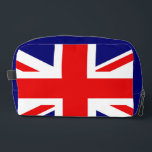 UNION JACK - THE BRITISH FLAG DOPP KIT<br><div class="desc">UNION JACK - THE BRITISH FLAG
The Union Jack, or Union Flag, is the de facto national flag of the United Kingdom.</div>