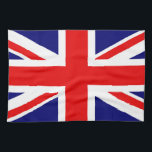 UNION JACK - THE BRITISH FLAG      KITCHEN TOWEL<br><div class="desc">UNION JACK - THE BRITISH FLAG
The Union Jack,  or Union Flag,  is the de facto national flag of the United Kingdom.</div>