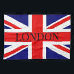 Union Jack the British Flag London   Kitchen Towel<br><div class="desc">UNION JACK - THE BRITISH FLAG
The Union Jack,  or Union Flag,  is the de facto national flag of the United Kingdom.</div>
