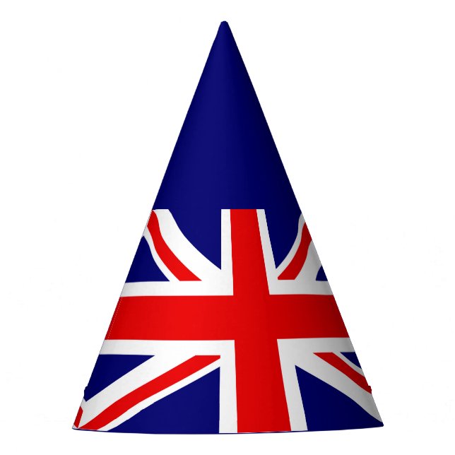 UNION JACK - THE BRITISH FLAG     PARTY HAT (Front)