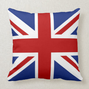 Union Jack Throw Pillow
