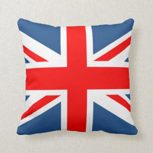 Union Jack Throw Pillow