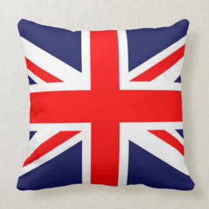Union Jack Throw Pillow