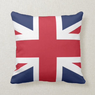 Union Jack Throw Pillow