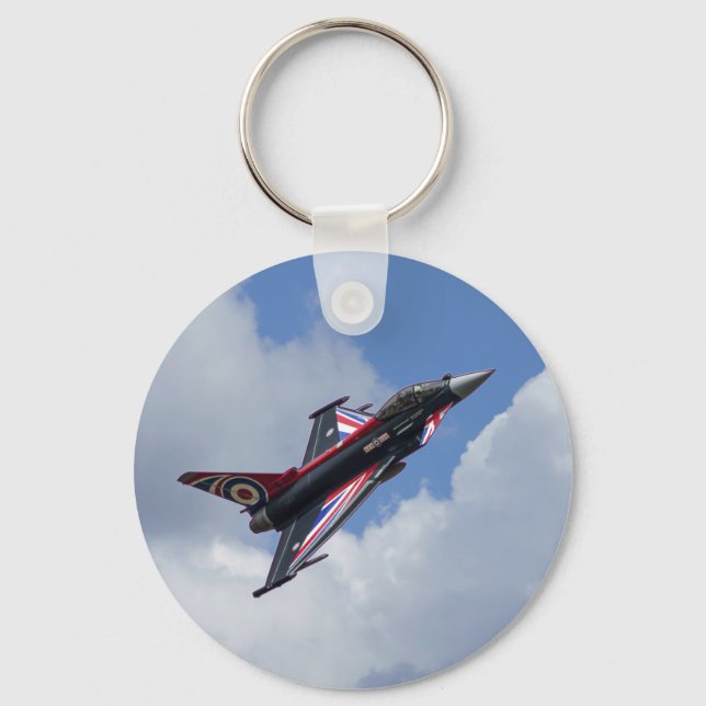 Union Jack Typhoon Keychain (Front)