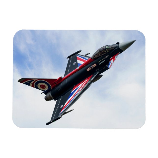Union Jack Typhoon Magnet (Horizontal)