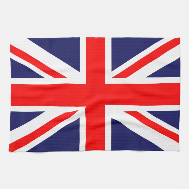 Union Jack - UK Flag Kitchen Towel (Horizontal)