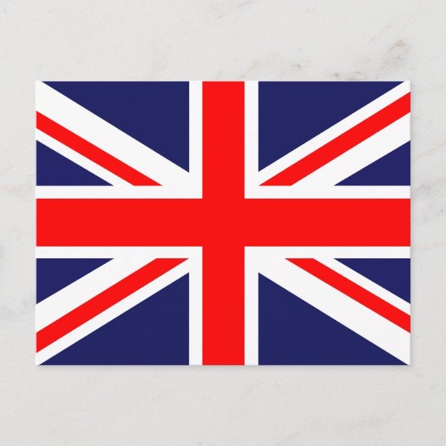 Union Jack - UK Flag Postcard (Front)