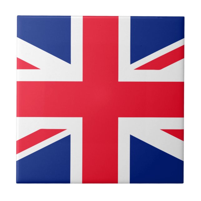 Union Jack - UK Flag Tile (Front)
