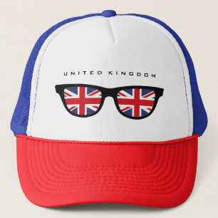 Union Jack UK Shades custom hat