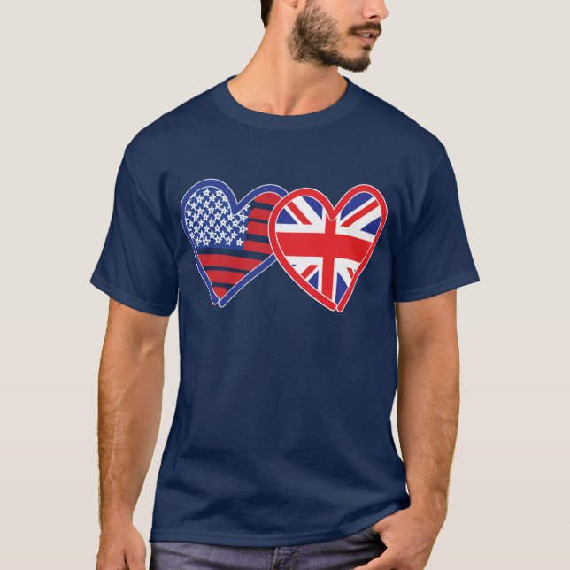 Union Jack/USA T-Shirt (Front)