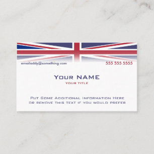 Union Jack version 2 Business Card