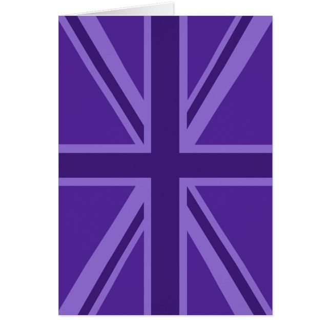 Union Jack violette vibrante (Devant)