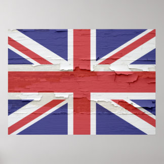 Union Jack Weathered Poster