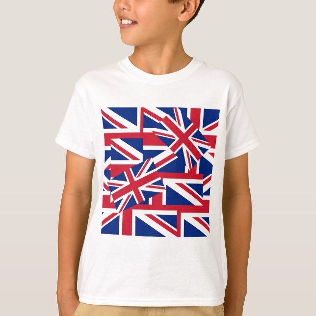 Union Jacks Galore T-Shirt (Front)