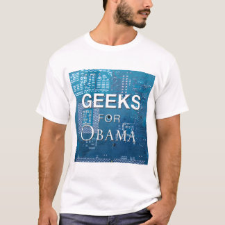 Union-Made Geeks for Obama T-Shirt