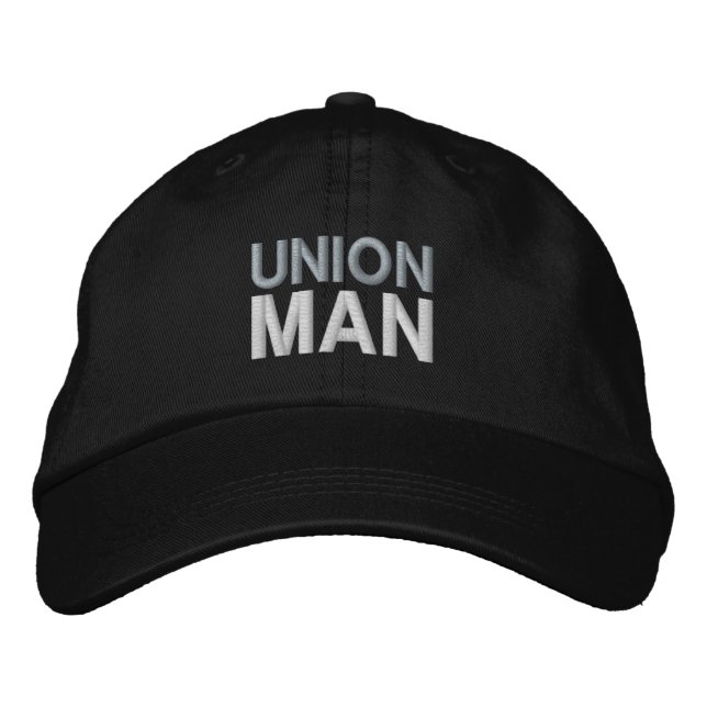 UNION MAN EMBROIDERED HAT (Front)