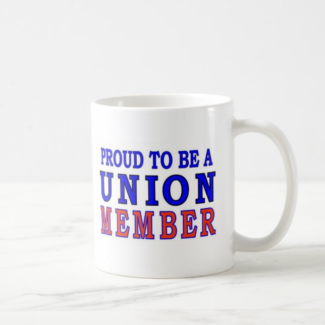 UNION MEMBER COFFEE MUG (Right)