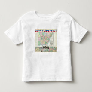 Union Military Chart Toddler T-shirt