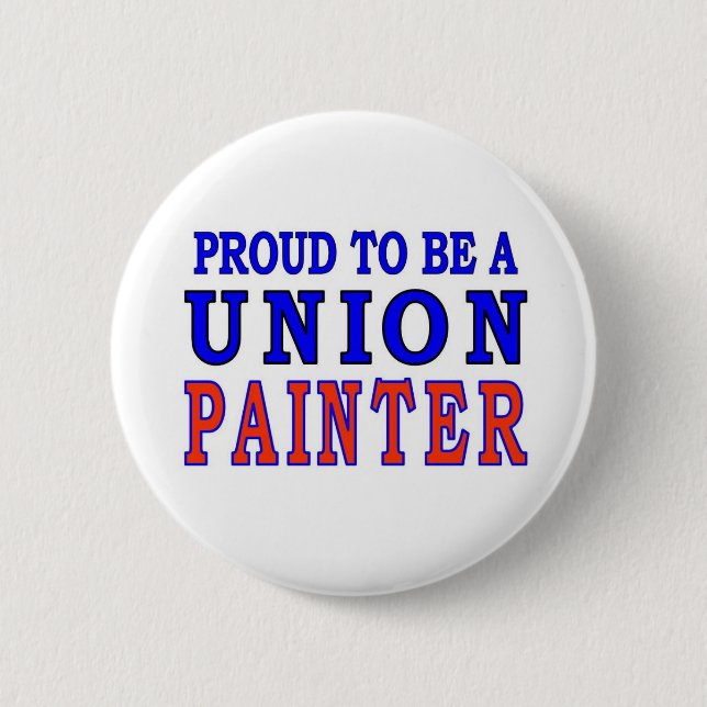 UNION PAINTER 2 INCH ROUND BUTTON (Front)