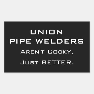 Union Pipe Welders Sticker