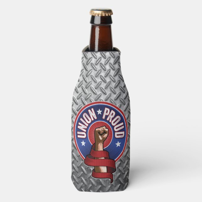 Union Proud Bottle Cooler (Bottle Front)