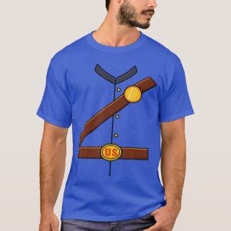 Union Soldier Halloween Civil War - print T-Shirt