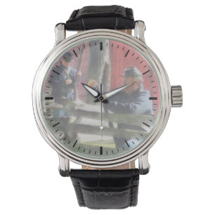 Union Soldier Loading Rifle Watch