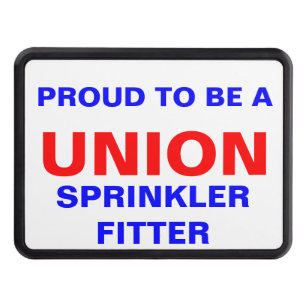 UNION SPRINKLER FITTER TRAILER HITCH COVER
