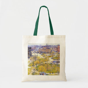 Union Square in Spring by Frederick Childe Hassam Tote Bag
