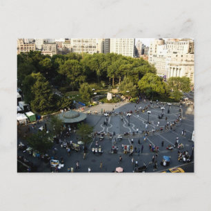 union square postcard