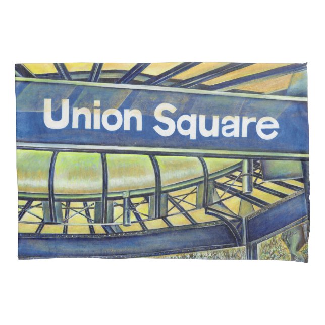 Union Square's Parlour Pillowcase (Front)