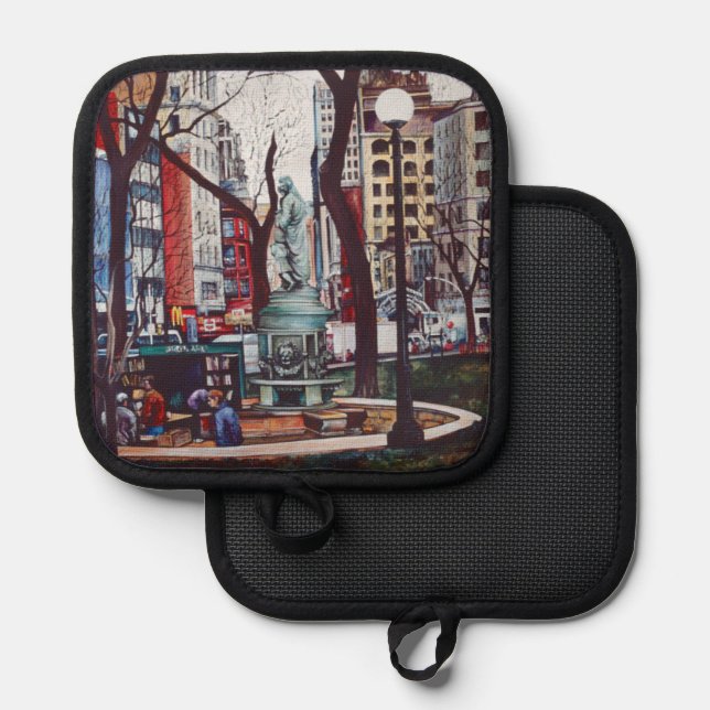 Union Square's Smell of Colour Pot Holder (Front/Back)