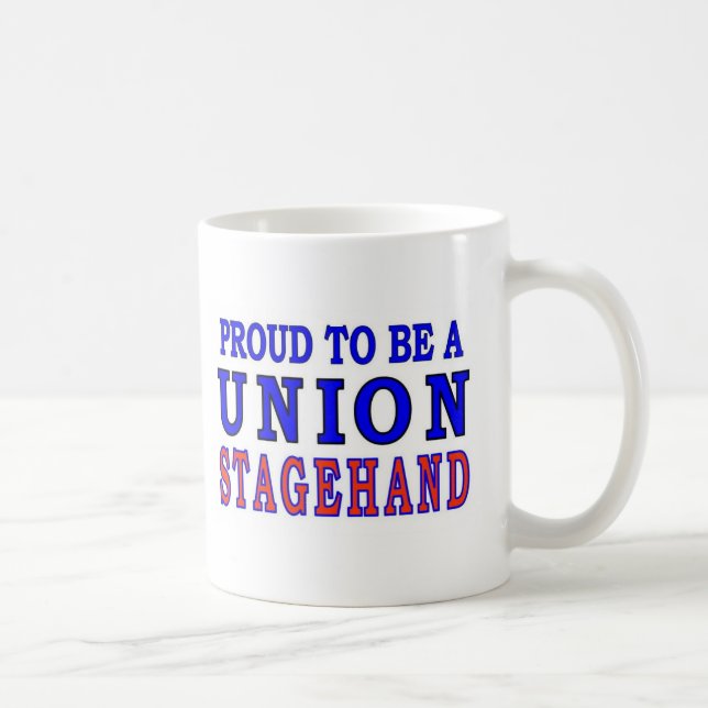 UNION STAGEHAND COFFEE MUG (Right)