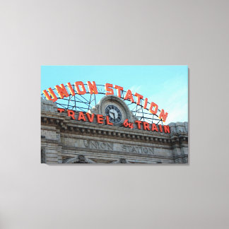 Union Station - Downtown Denver Canvas Print