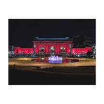 Union Station in Kansas City Postcard