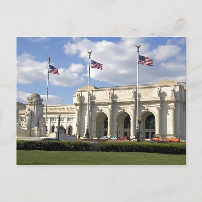 Union Station in Washington, D.C. Postcard (Front)