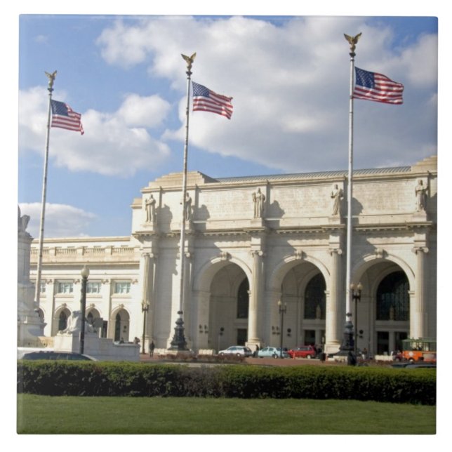 Union Station in Washington, D.C. Tile (Front)