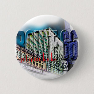 Union Station - Route 66 - Chicago 2 Inch Round Button