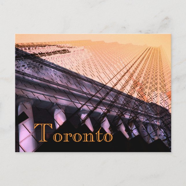 Union station, toronto, Front street Postcard (Front)