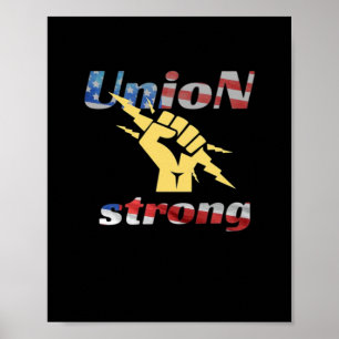 Union Strong Classic Funny Poster