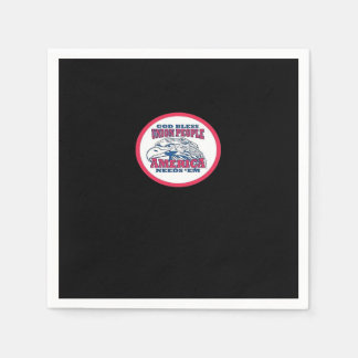 Union Strong Funny Meme Classic Napkin