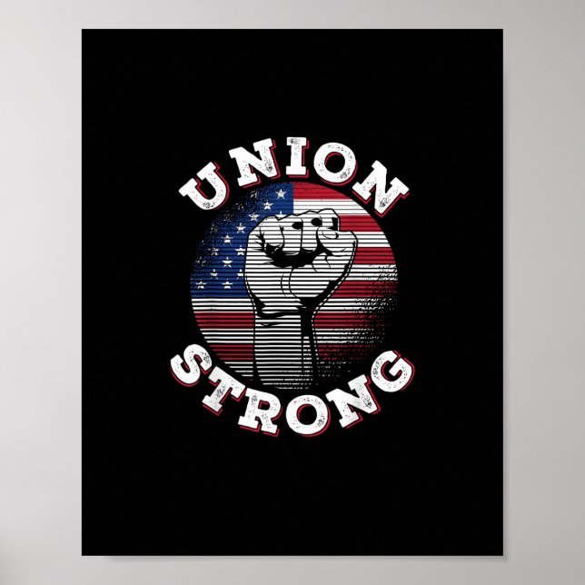 Union Strong Labour Day Poster (Front)